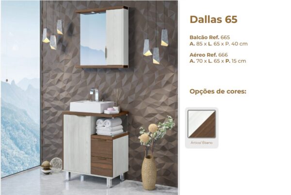 Balcão Balcony Kit Dallas 665 0,65cm - Image 3