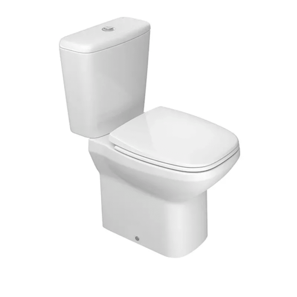 KIT COMPLETO BACIA COM CAIXA ACOPLADA DECA FLEX BRANCO