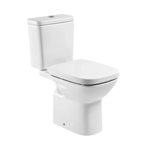 KIT COMPLETO BACIA COM CAIXA ACOPLADA ROCA DEBBA CLASSIC BRANCO
