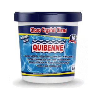 CLORO CRYSTAL QUIBENNE CLEAR MÚLTIPLA AÇÃO 10KG