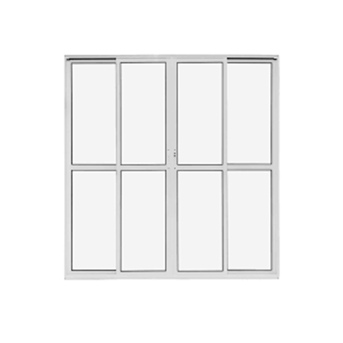 PORTA ESAL 4 FOLHAS BRANCO 1,60X2,10m