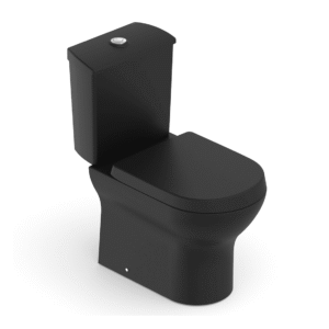 KIT COMPLETO BACIA COM CAIXA ACOPLADA ROCA NEXO MATE BLACK