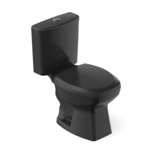 KIT COMPLETO BACIA COM CAIXA ACOPLADO INCEPA THEMA PRETO