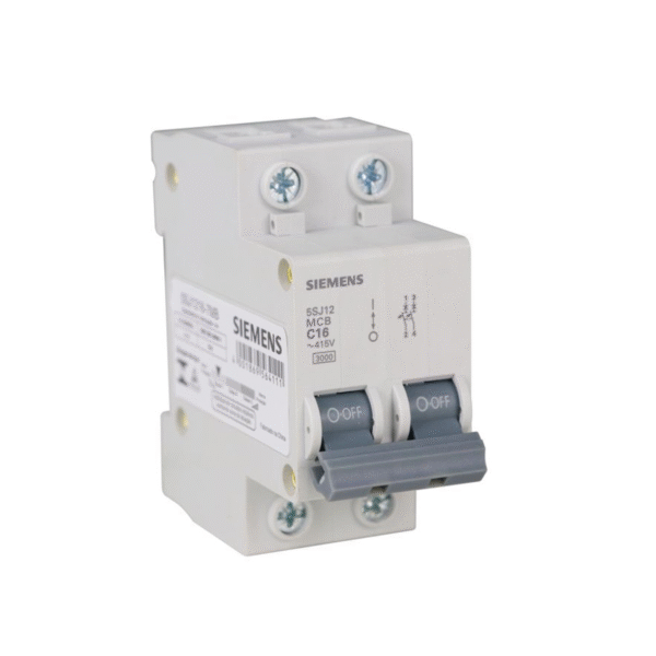 DISJUNTOR SIEMENS BIPOLAR DIN C/ 16A