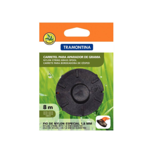 CARRETEL TRAMONTINA 1 FIO APARADOR GRAMA 1,8MM 8MT