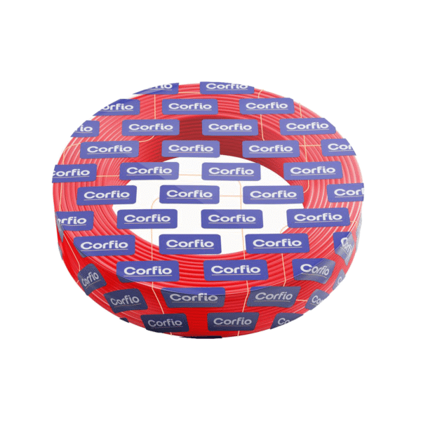 FIO 10,00MM CORFIO FLEXÍVEL 750V VERMELHO