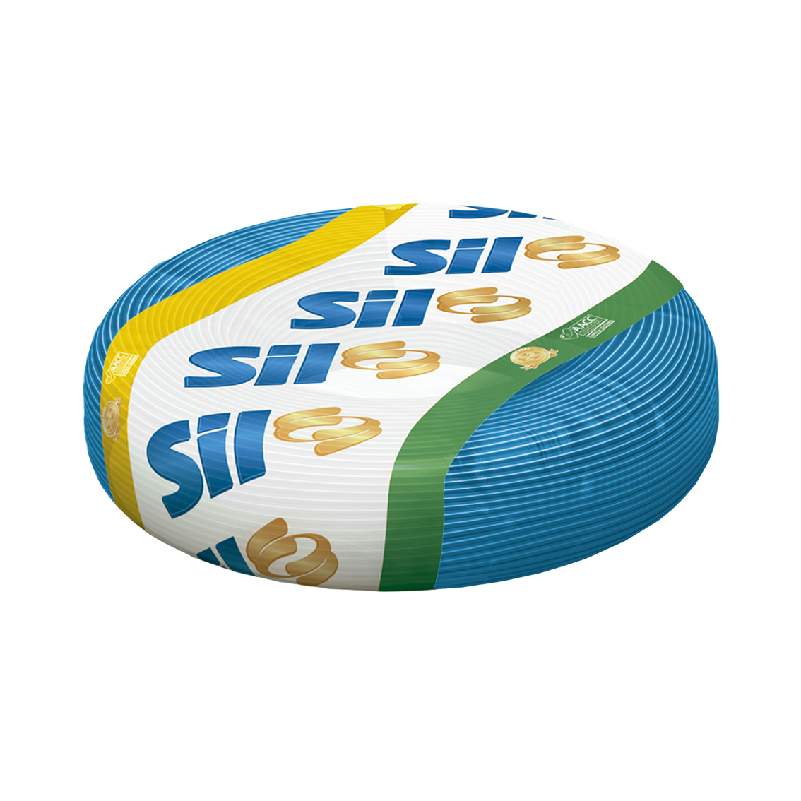 FIO 10,00MM SIL FLEXÍVEL 750V AZUL ROLO 100M