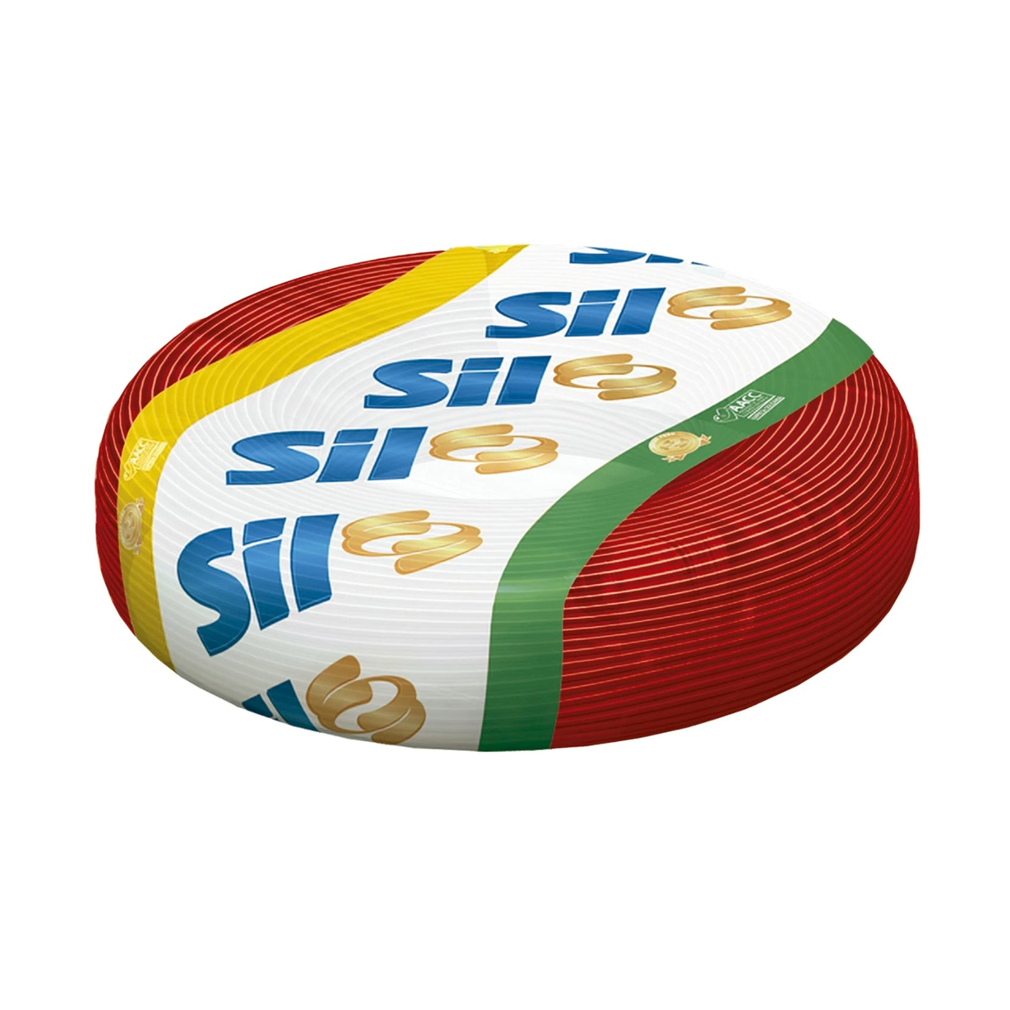 FIO 10,00MM SIL FLEXÍVEL 750V VERMELHO ROLO 100M