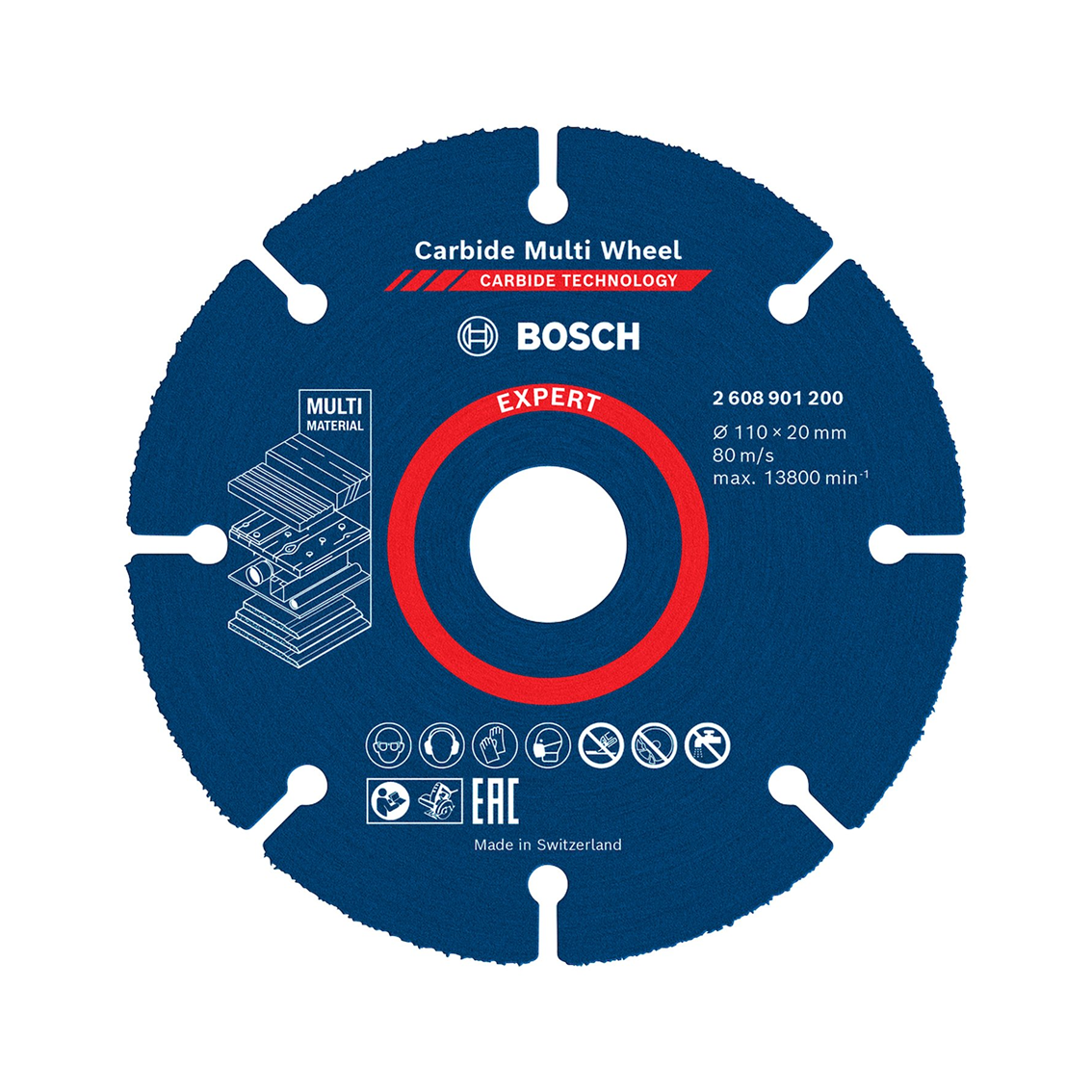 DISCO BOSCH CORTE EXPERT MULTIWHEEL 110x20MM