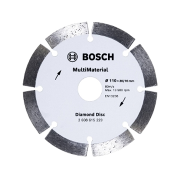 DISCO BOSCH DIAMANTADO MULTI TURBO 110x20/16MM