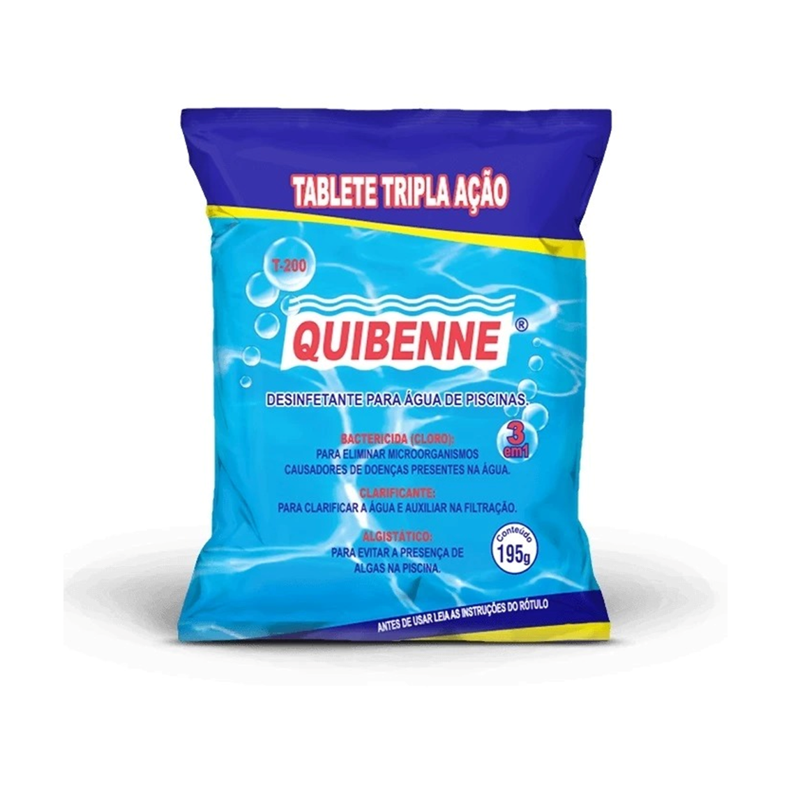 CLORO QUIBENNE TABLETE TRIPLA AÇÃO
