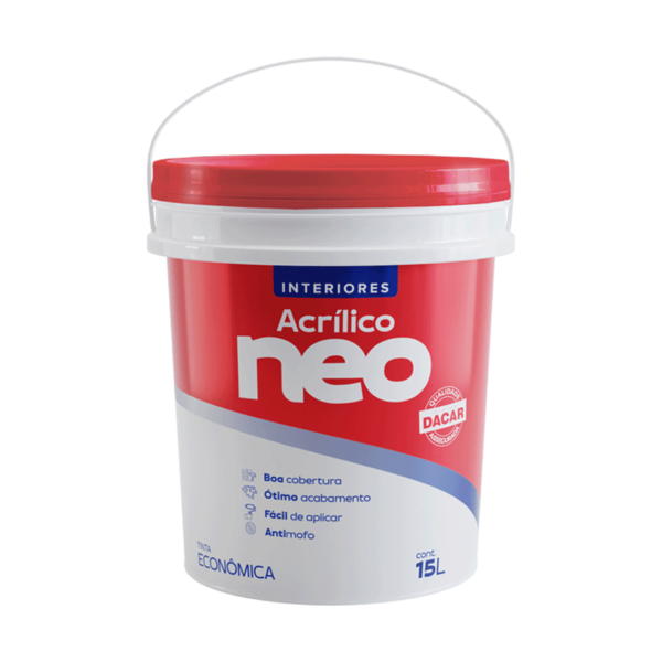 TINTA DACAR ACRÍLICO FOSCO NEO BRANCO 15L