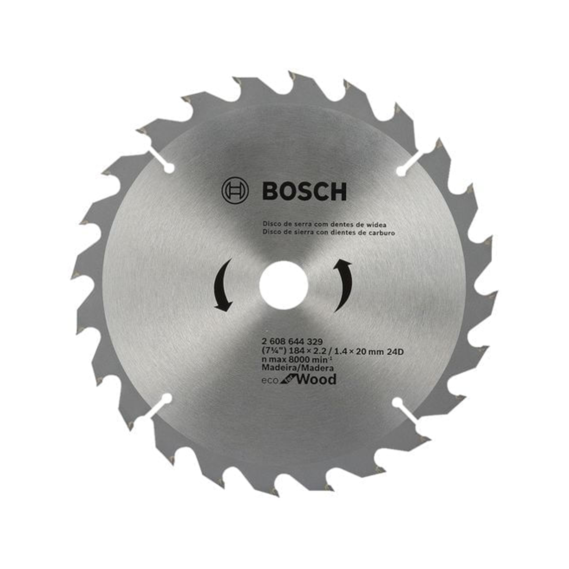 DISCO BOSCH SERRA CIRCULAR ECO 184MMx24DT