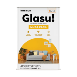 TINTA GLASÚ! MUDA FÁCIL 18L
