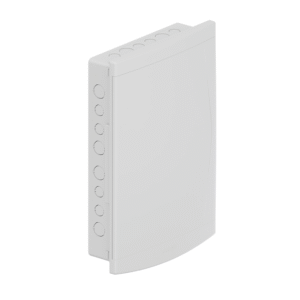 QUADRO DISTRIBUIÇÃO TIGRE EMBUTIR 27/36 DISJUNTOR PORTA BRANCA S/BARRAMENTO