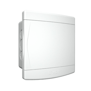 QUADRO DISTRIBUIÇÃO TIGRE EMBUTIR 6/8 DISJUNTOR PORTA BRANCA S/BARRAMENTO