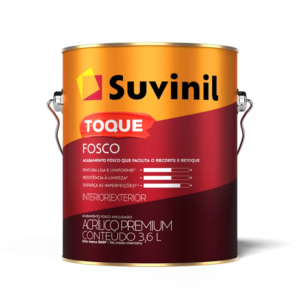TINTA SUVINIL ACRÍLICO TOQUE FOSCO 3,6L
