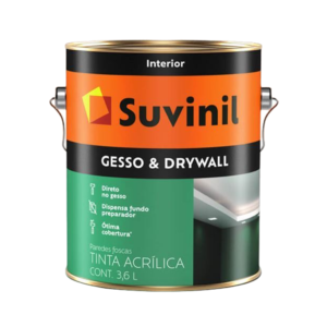 TINTA SUVINIL GESSO & DRYWALL 3,6L