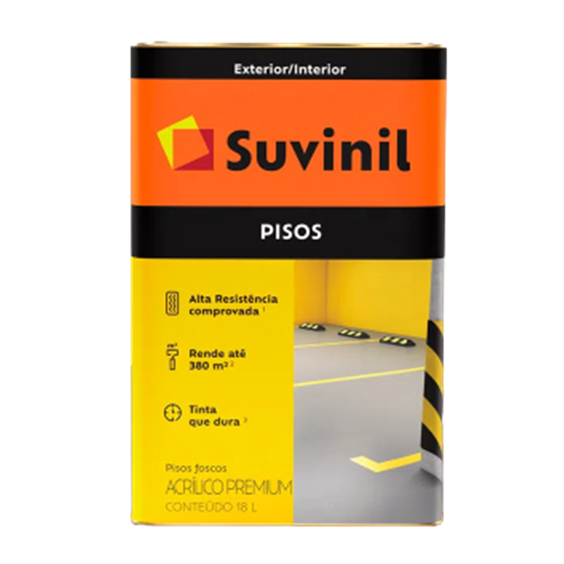 TINTA SUVINIL PISO 18L