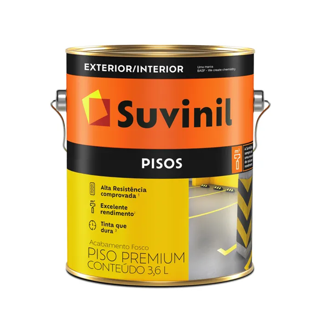 TINTA SUVINIL PISO 3,6L