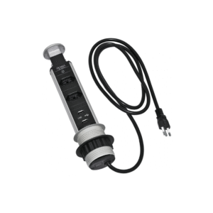 TORRE TOMADA C/ 2 TOMADAS 16A + 2 USB RENNA