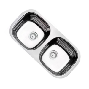 CUBA INOX TRAMONTINA DUPLA RENTANGULAR 78X40 POLIDO