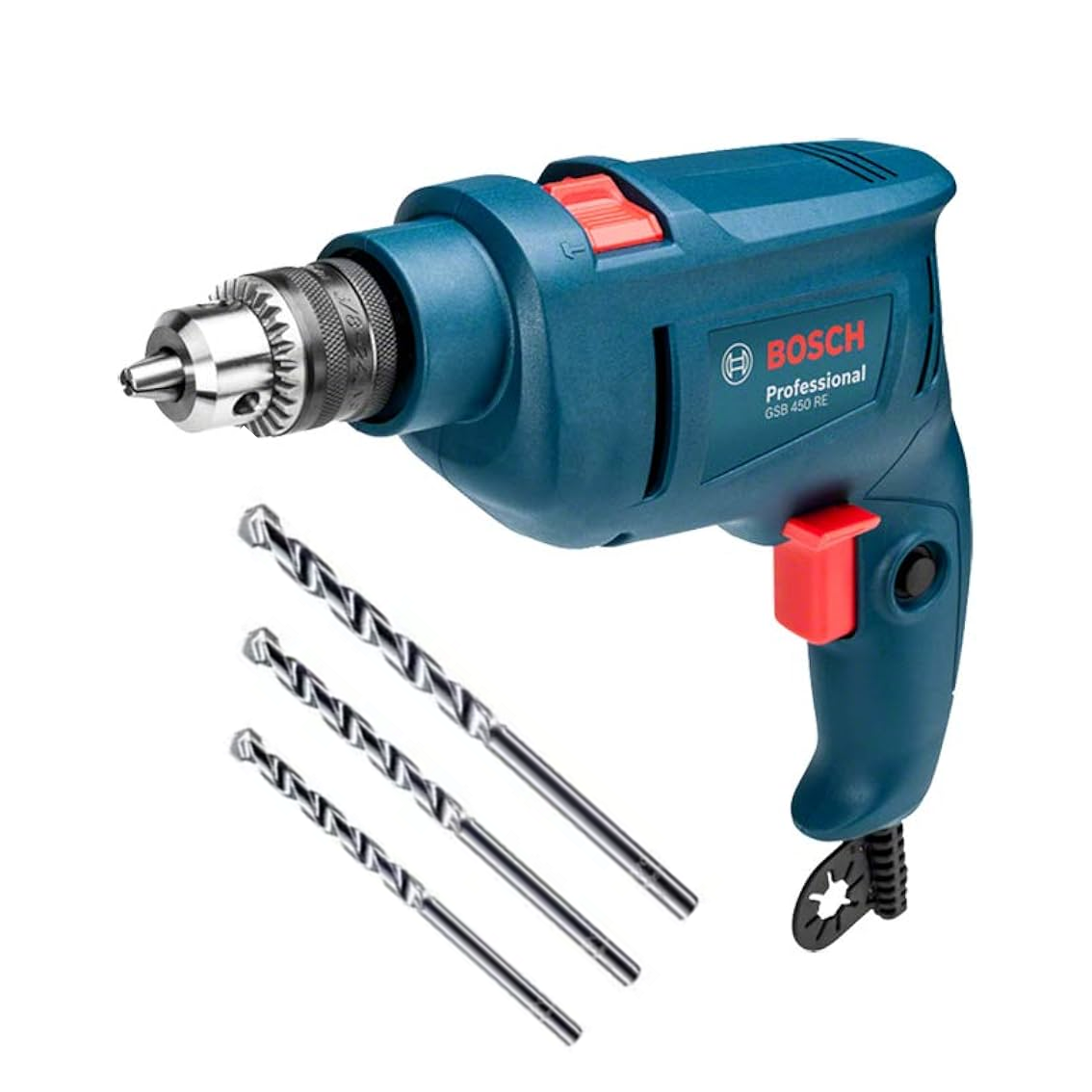 FURADEIRA BOSCH IMPACTO GSB 450 RE 450W 127V 3BROCAS