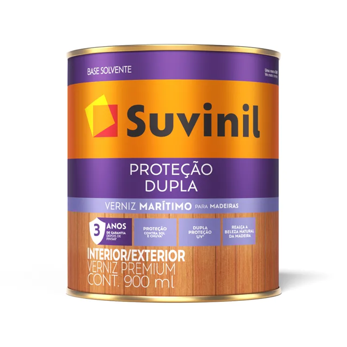 VERNIZ SUVINIL PROTEÇÃO DUPLA MARÍTIMO BRILHANTE 0,9L
