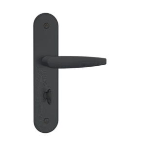 FECHADURA STAM BANHEIRO 824/33 ESPELHO PRETO FOSCO