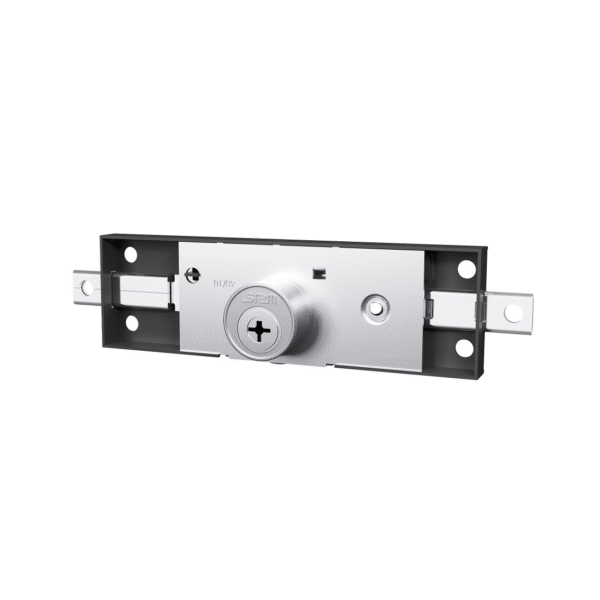 FECHADURA STAM PORTA ENROLAR 1201 PRETO FOSCO