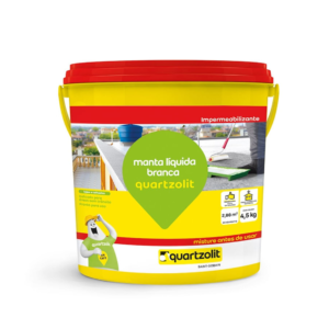 MANTA LIQUIDA QUARTZOLIT BRANCA 4,5KG