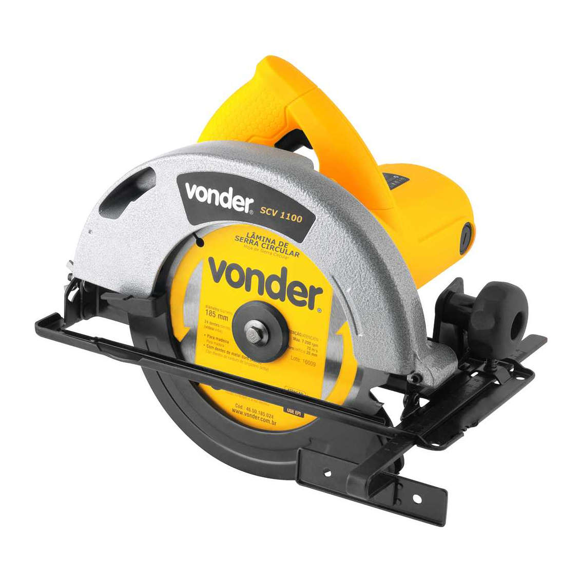 SERRA CIRCULAR VONDER 7.1/4" SCV1100 127V VD