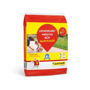 ARGAMASSA QUARTZOLIT EXTERNA CINZA AC2 20KG