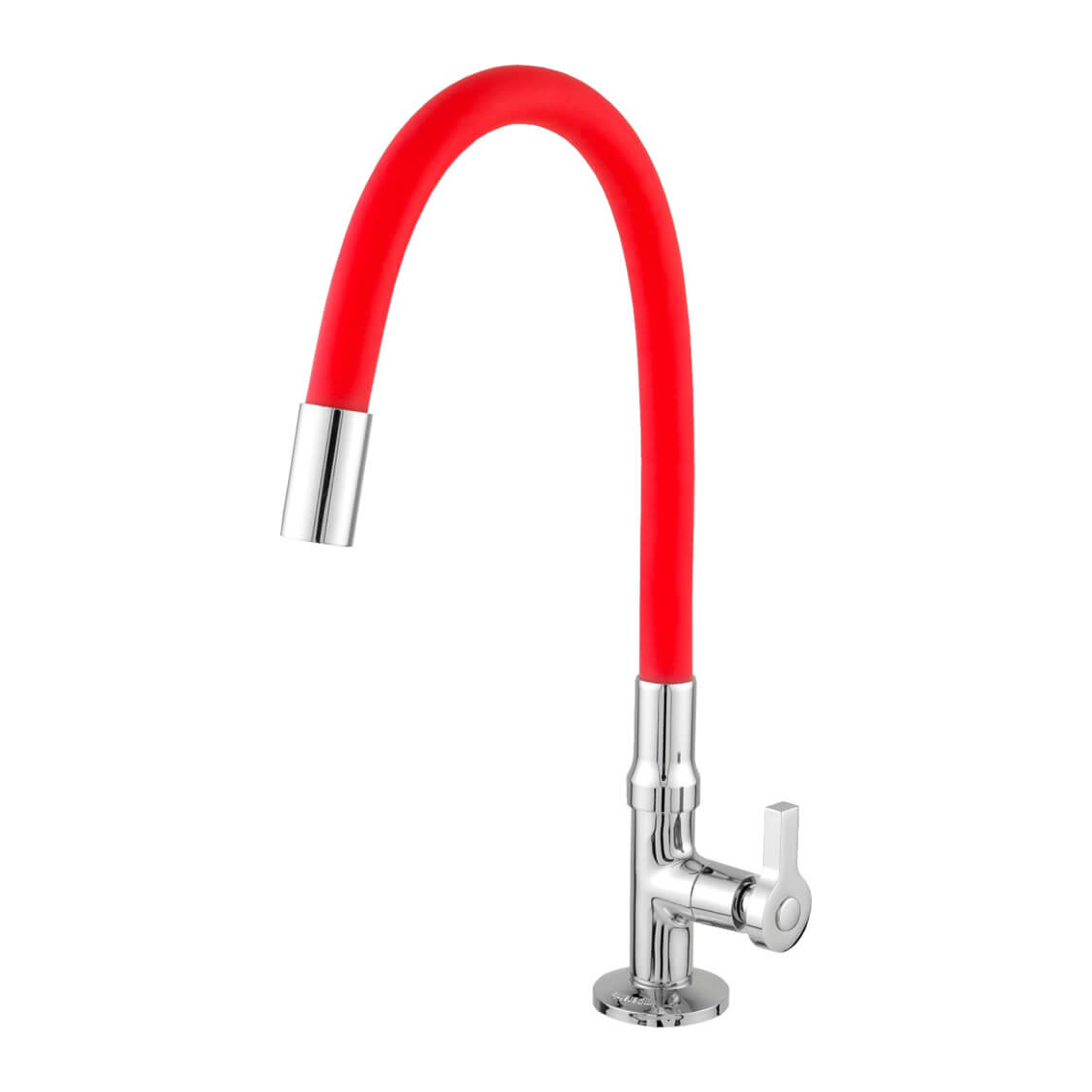 TORNEIRA IMPERATRIZ COZINHA GIRATÓRIA MESA FLEX COLOR RED 1/4VT C55 2189