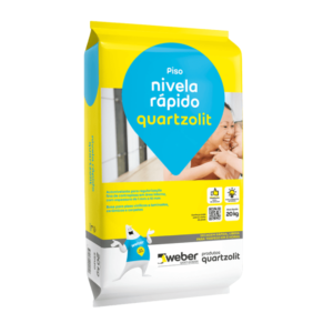 ARGAMASSA QUARTZOLIT NIVELA RÁPIDO CINZA SC 20KG PLH