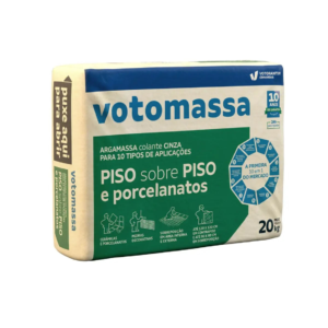 ARGAMASSA VOTORAN PISO SOBRE PISO CINZA PSP 20KG