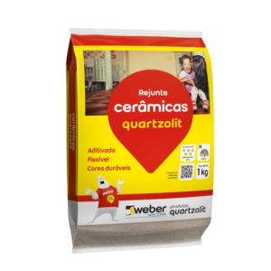 REJUNTE QUARTZOLIT CERÂMICA 1KG (Consulte Cores)