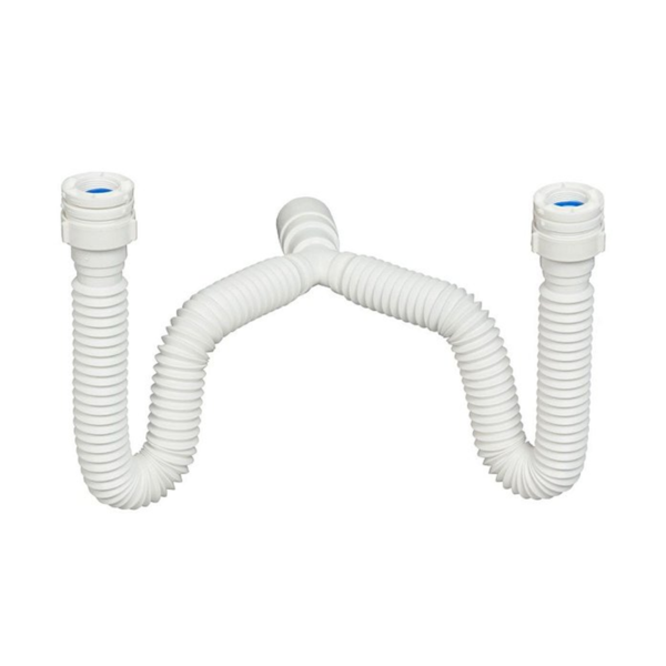 SIFÃO SANFONADO TIGRE MULTIUSO DUPLO BRANCO 26916615